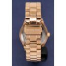 Michael Kors Ladies Mini Slim Runway Rose Gold Watch - MK3205